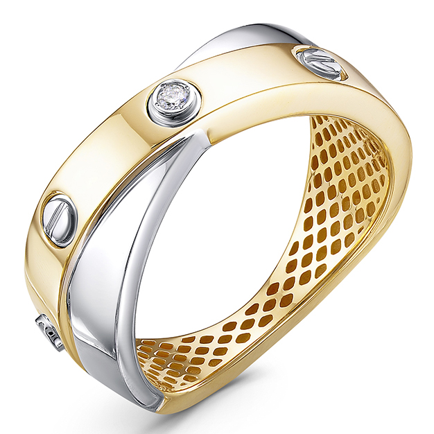 Кольцо, золото, бриллиант, д1101516рл